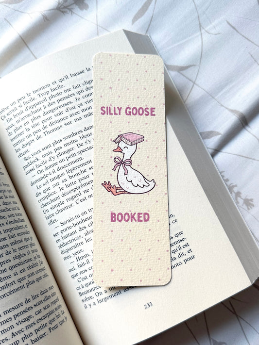Marque-page Silly Goose Booked