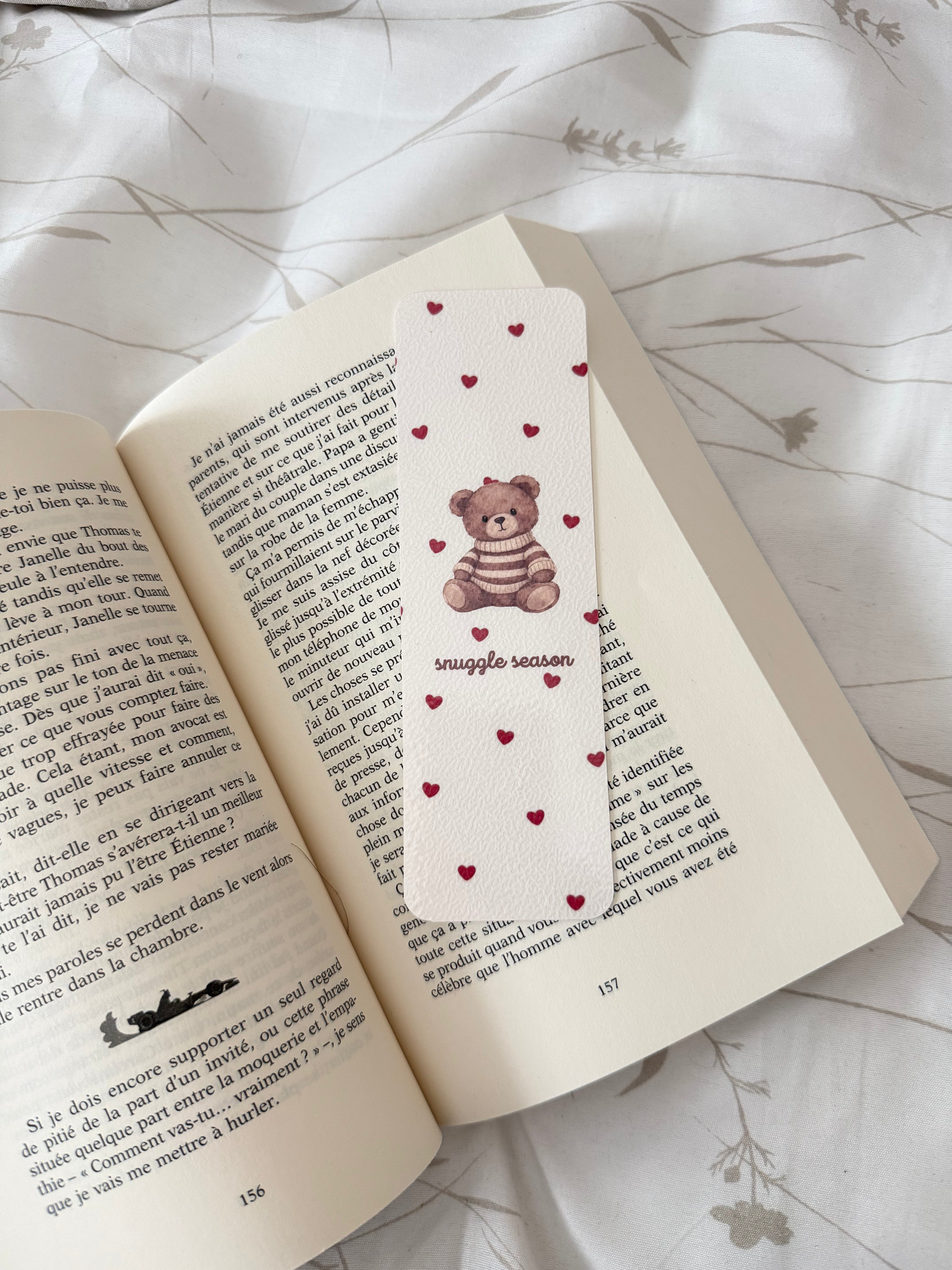 Little Bear Snuggle Season I Bookmark